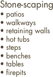 Stone-scaping